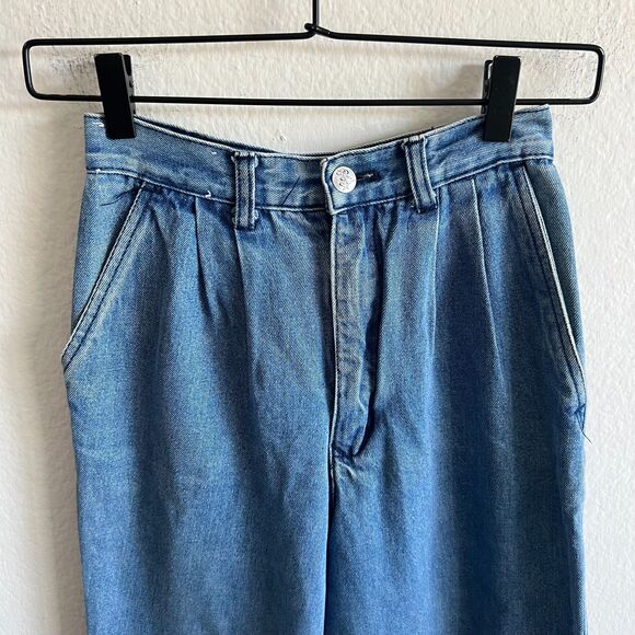 PRIME TIME JEANS Vintage 90s High Rise Mom Denim Jeans Womens 26 - Picture 4 of 6